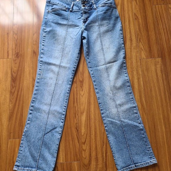 Vintage Jordache Lo Rise Jeans Size 13 14 Junior Y2K Funky Straight Leg - Picture 3 of 7